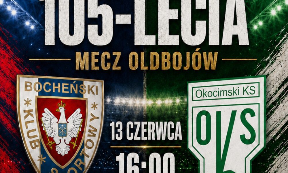 BOCHNIA. Jubileusz 105-lecia Bocheńskiego Klubu Sportowego – wyjątkowy mecz i rodzinne świętowanie przy Parkowej