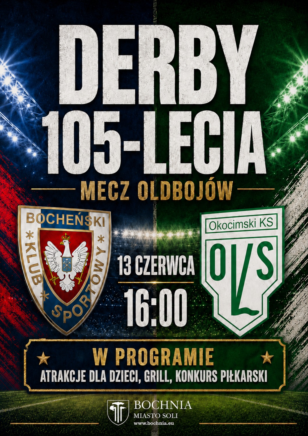 BOCHNIA. Jubileusz 105-lecia Bocheńskiego Klubu Sportowego – wyjątkowy mecz i rodzinne świętowanie przy Parkowej