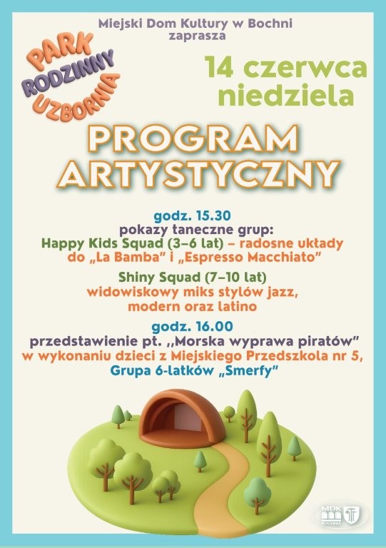 BOCHNIA. Artystyczna niedziela na Uzborni