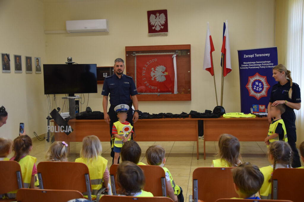 BOCHNIA. Przedszkolaki w bocheńskiej policji [ZDJĘCIA]