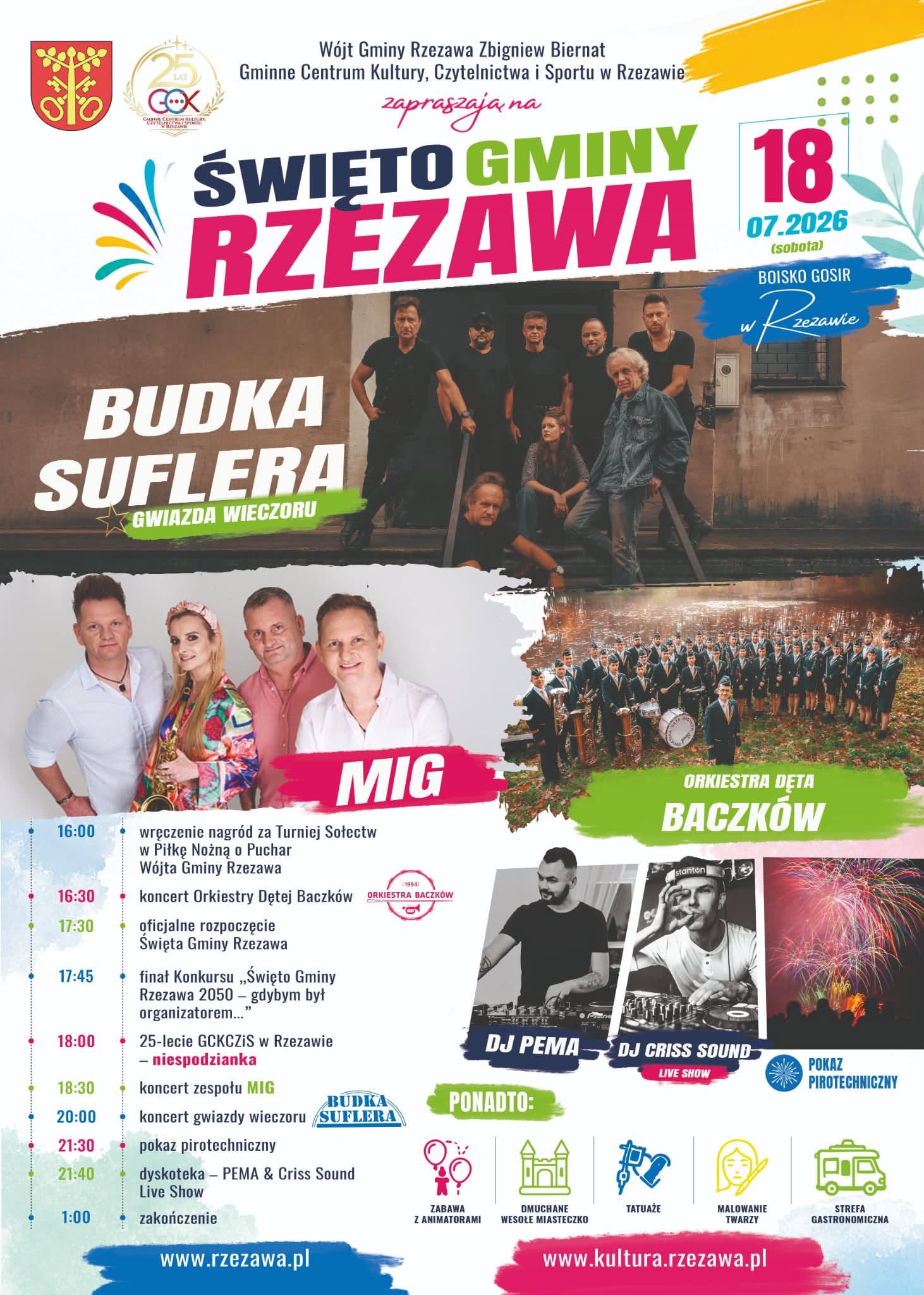 GMINA RZEZAWA. Budka Suflera gwiazdą Święta Gminy Rzezawa