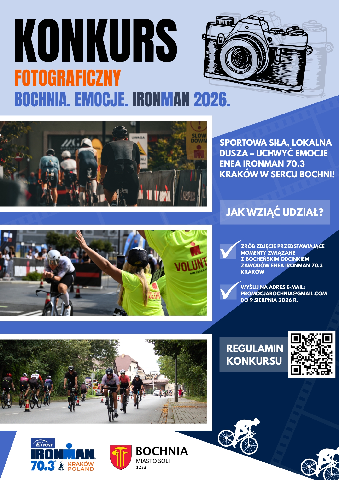 BOCHNIA. Emocje. IRONMAN 2026 – weź udział w konkursie fotograficznym!