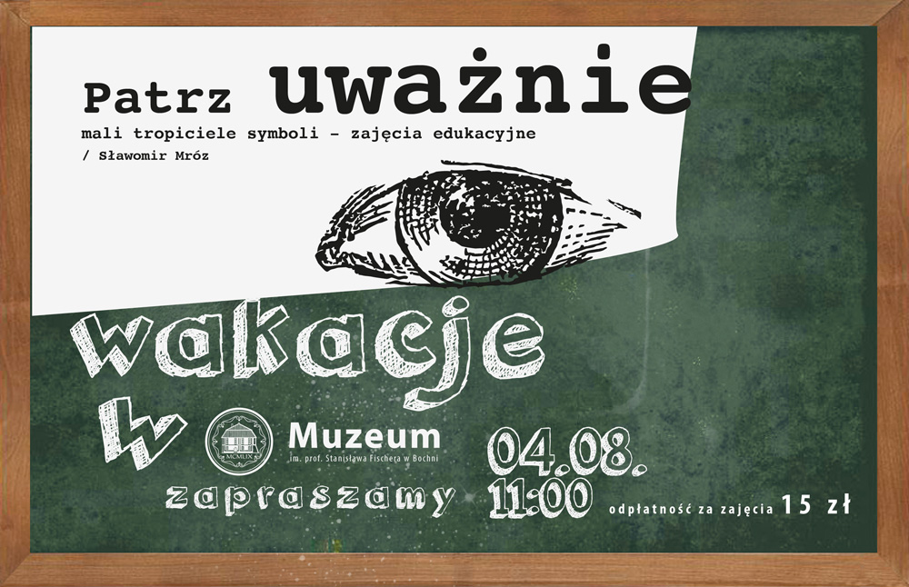 BOCHNIA. W czwartek kolejne wakacyjne zajęcia w muzeum