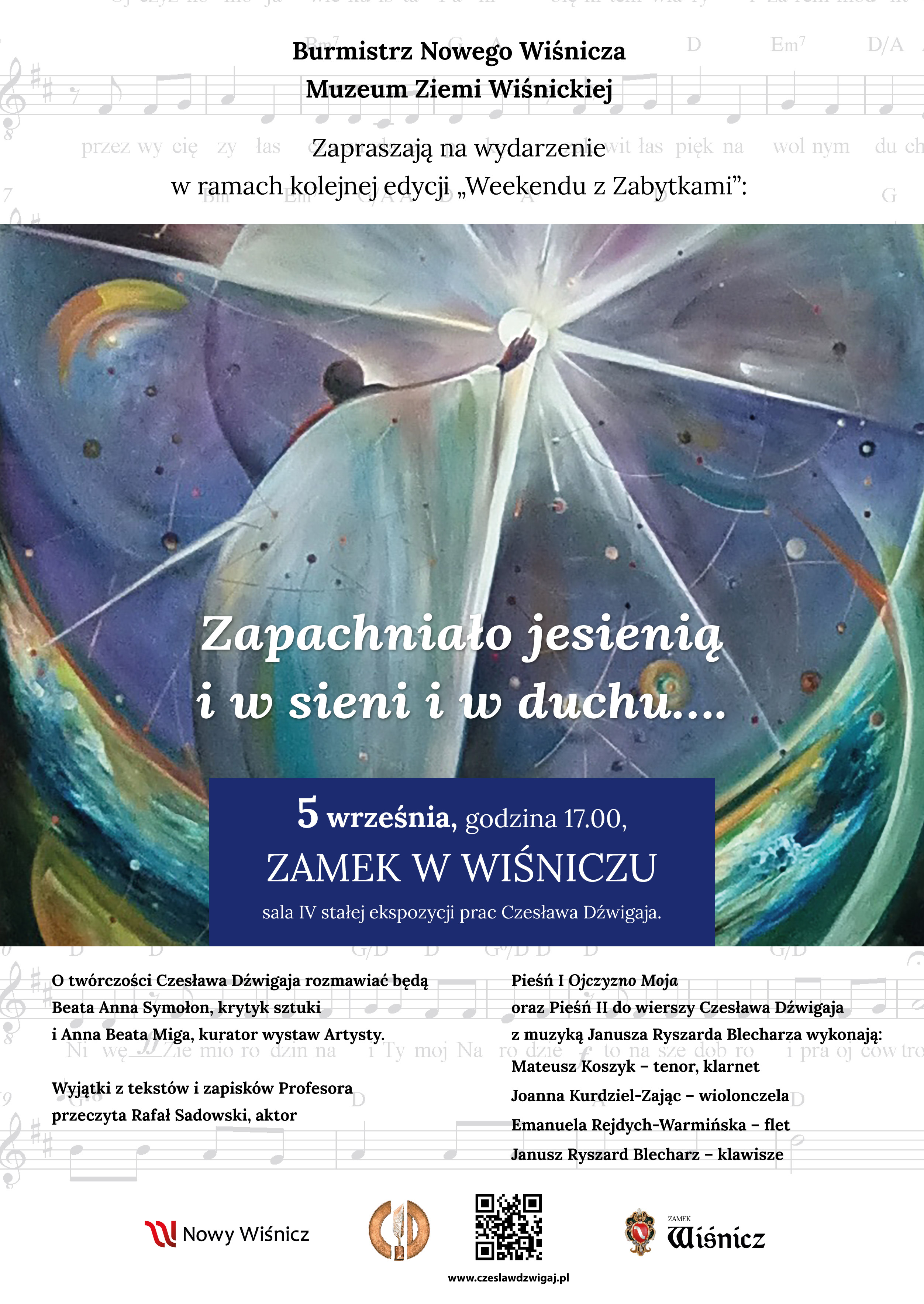 NOWY WIŚNICZ. 5 września na zamku wystawa prac Czesława Dźwigaja