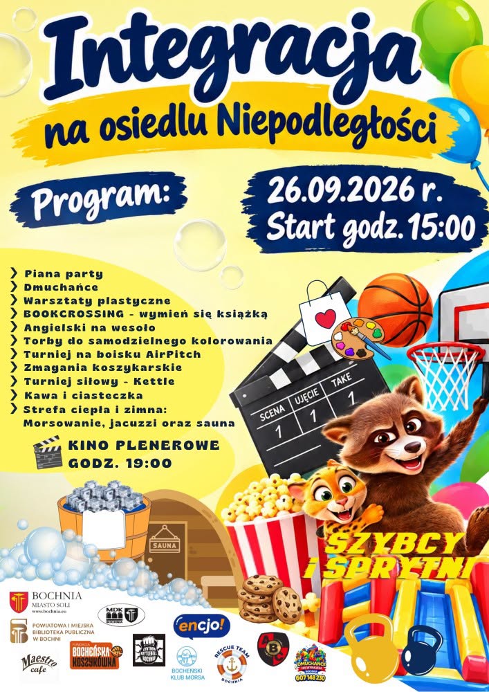 BOCHNIA. Już w najbliższą sobotę – Integracja na Osiedlu Niepodległości!