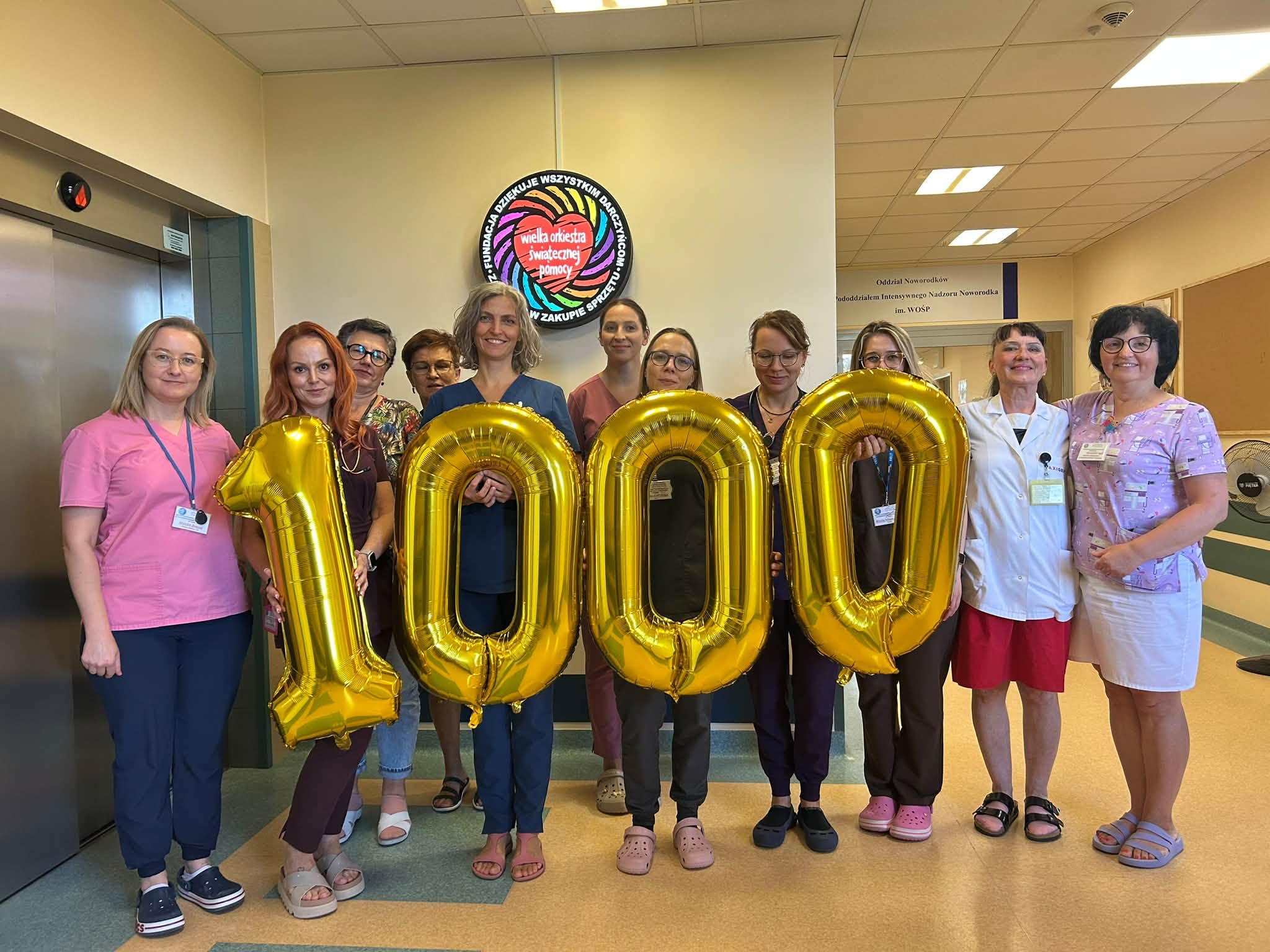POWIAT BOCHEŃSKI. 1000 noworodek w tym roku. Oddział świętuje i dzieli się dobrą wiadomością