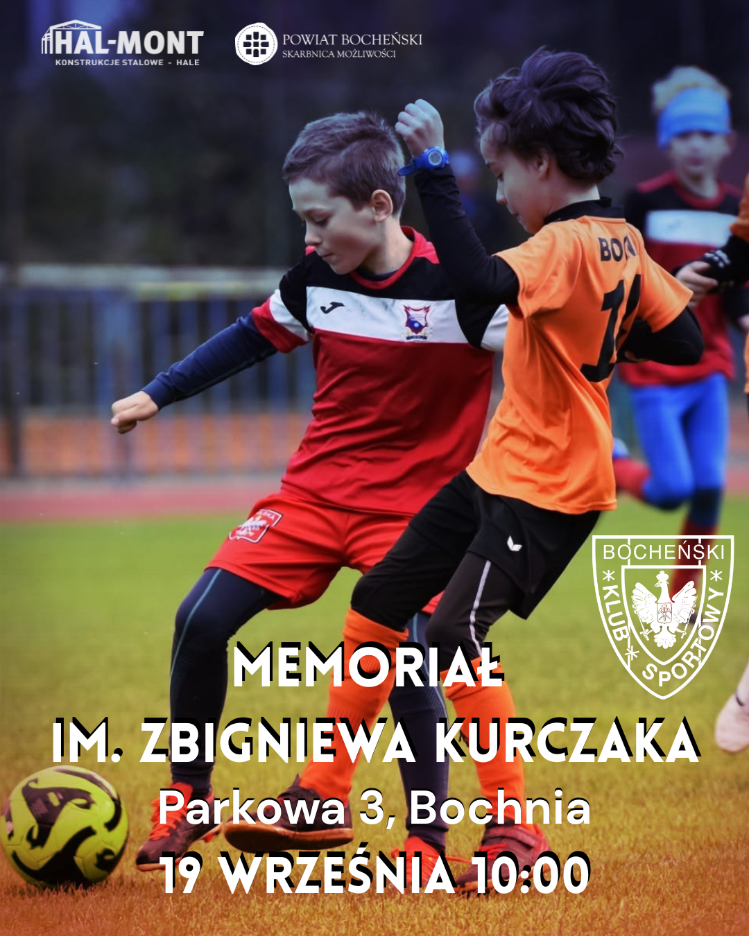 BOCHNIA. Memoriał im. Zbigniewa Kurczaka. Młodzi piłkarze zagrają przy Parkowej