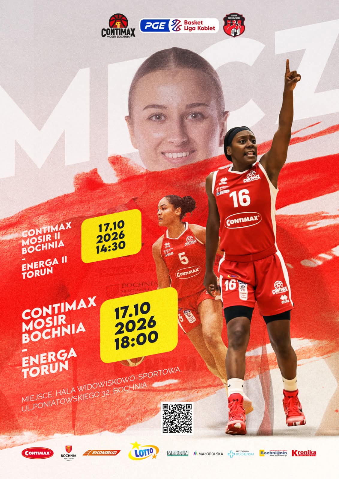 SPORT. Hit na szczycie tabeli! W sobotę Contimax MOSiR Bochnia podejmuje Energę Toruń