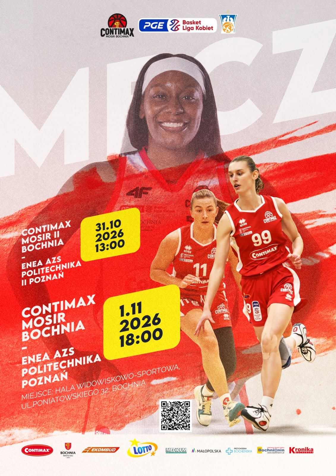 KOSZYKÓWKA. Koszykarski Hit w Bochni: Starcie na Szczycie PGE Basket Ligi Kobiet