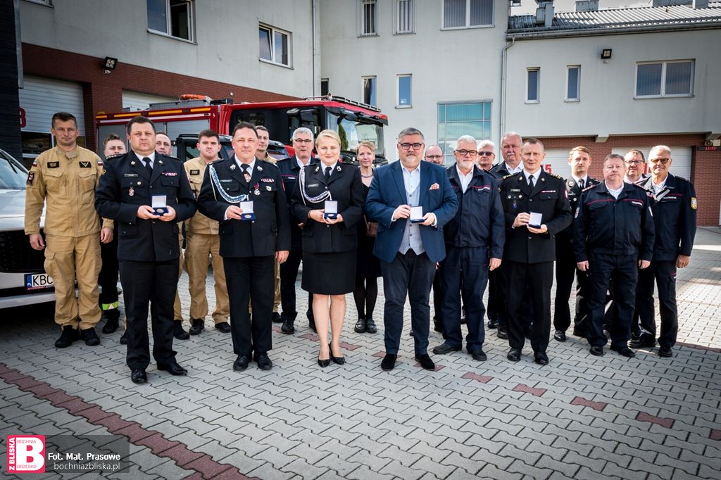 POWIAT BOCHEŃSKI. Strażacy z Saarlouis z wizytą w powiecie bocheńskim [ZDJĘCIA]
