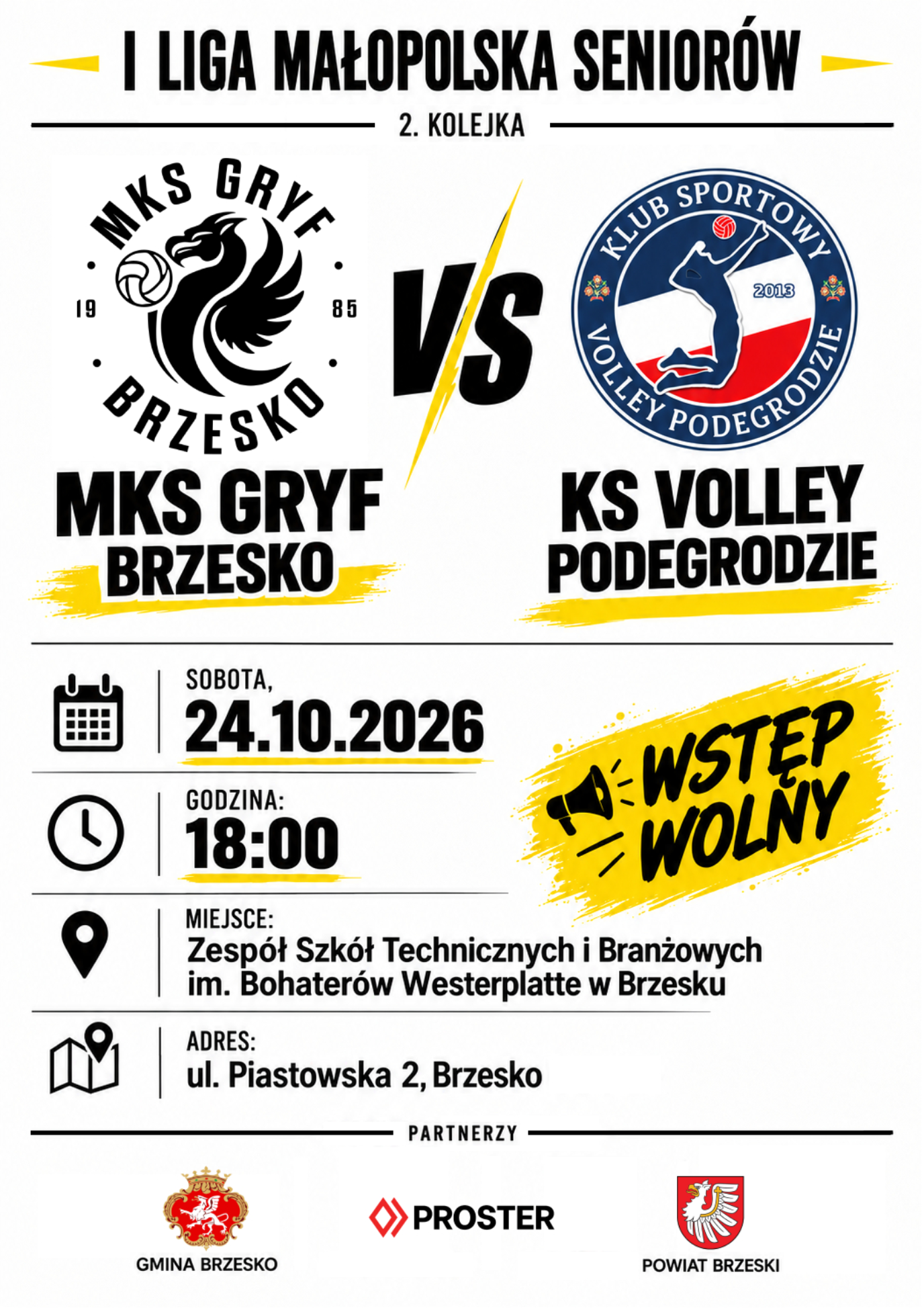 SIATKÓWKA. Siatkówka na ligowym poziomie wraca do Brzeska! MKS Gryf Brzesko przed pierwszym domowym meczem po awansie
