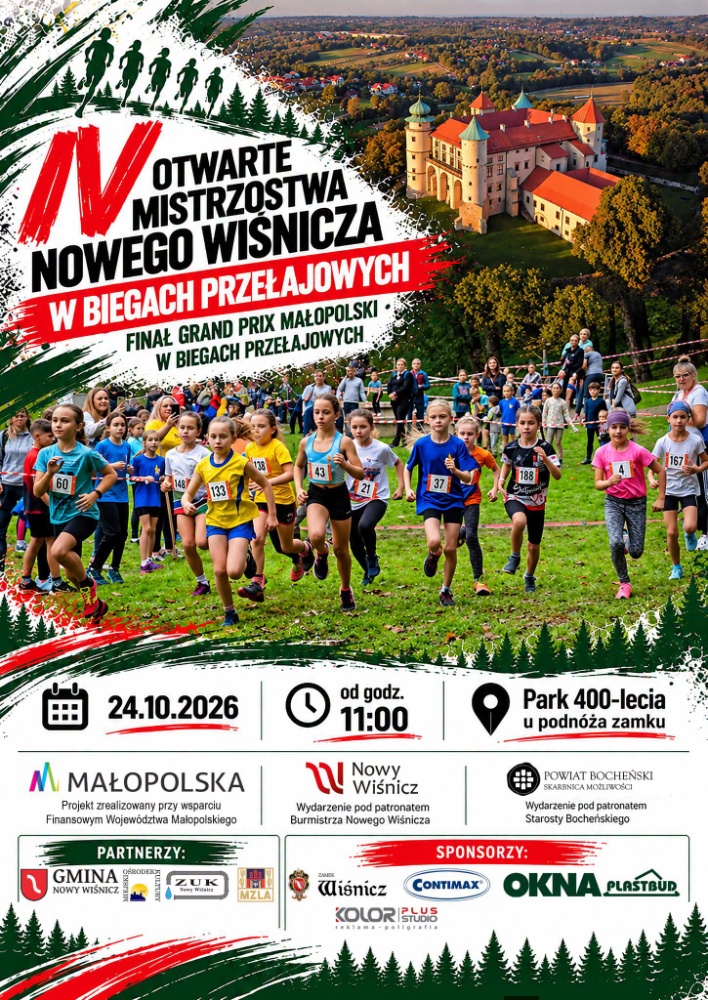 BIEGI. Biegacze z całej Małopolski opanują Nowy Wiśnicz. Przed nami wielki finał pod zamkiem!