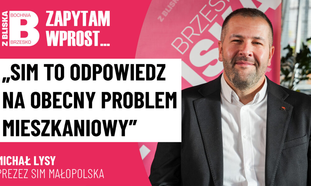 Michał Lysy: SIM to odpowiedź na obecny problem mieszkaniowy [VIDEO]